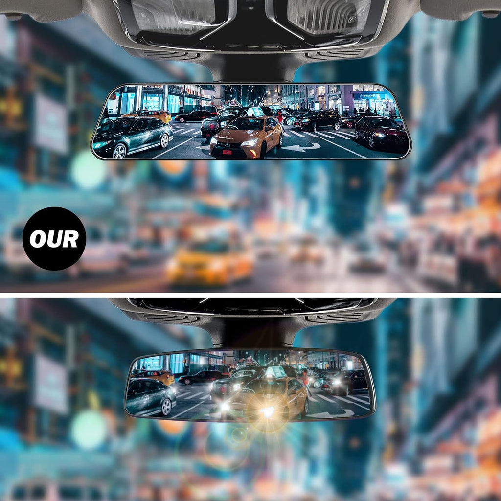 Panoramic Anti-Glare Rearview Mirror